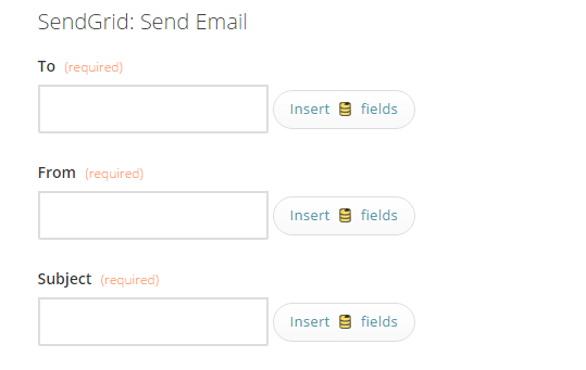 Email entry.