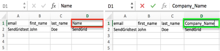 Check your CSV for duplicate fields, especially fields that have matching information as your email, first_name and last_name fields.