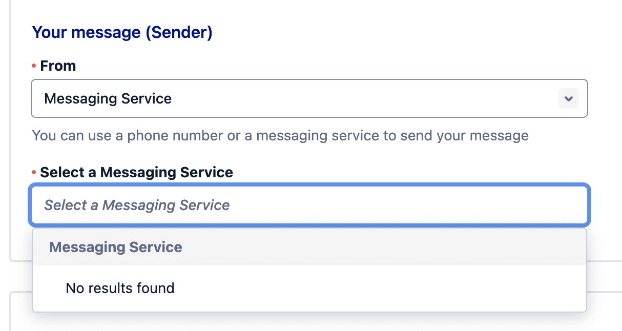 VPhone sender MS no results.