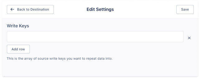 Edit Settings for mapping Segment event names to Floodlight tags with example 'Viewed Confirmation Page'.