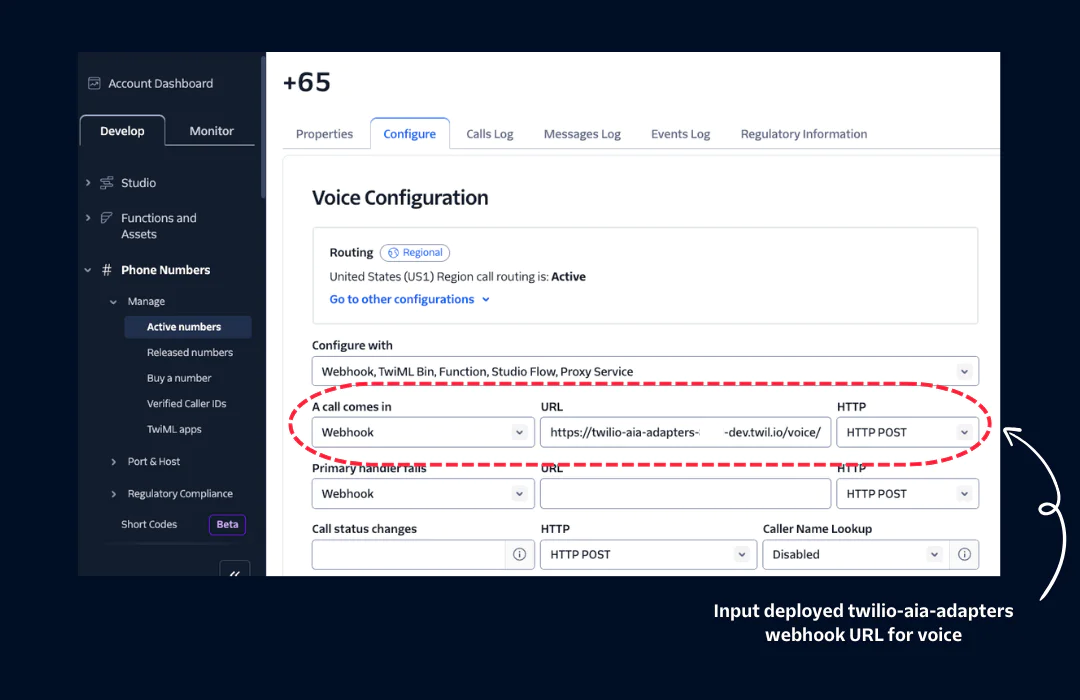 Where to set the Webhook for AI Assistants Where to set the Webhook for AI Assistants