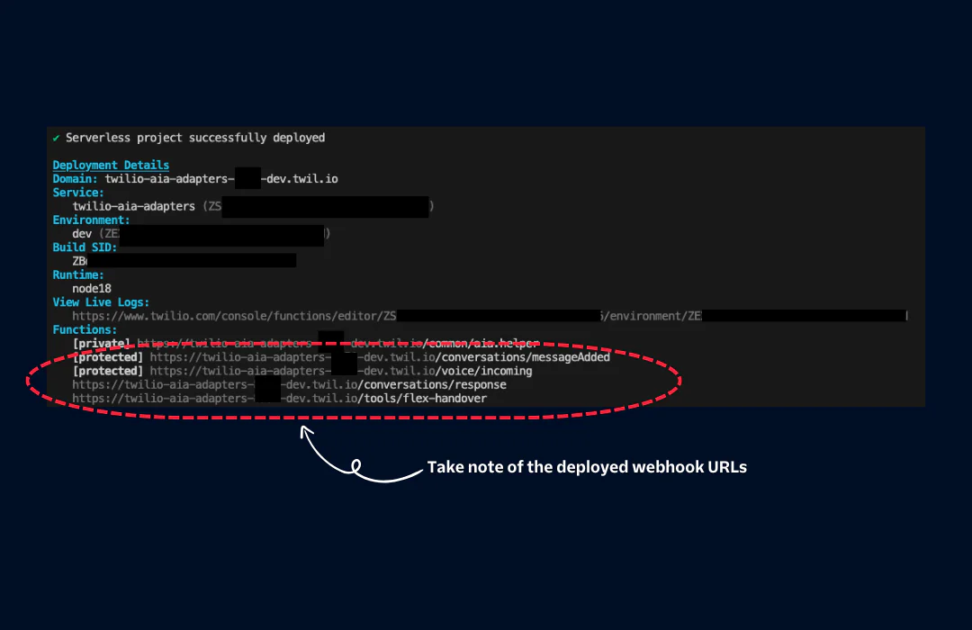 Find the webhook URLs for AI Assistants Find the webhook URLs for AI Assistants