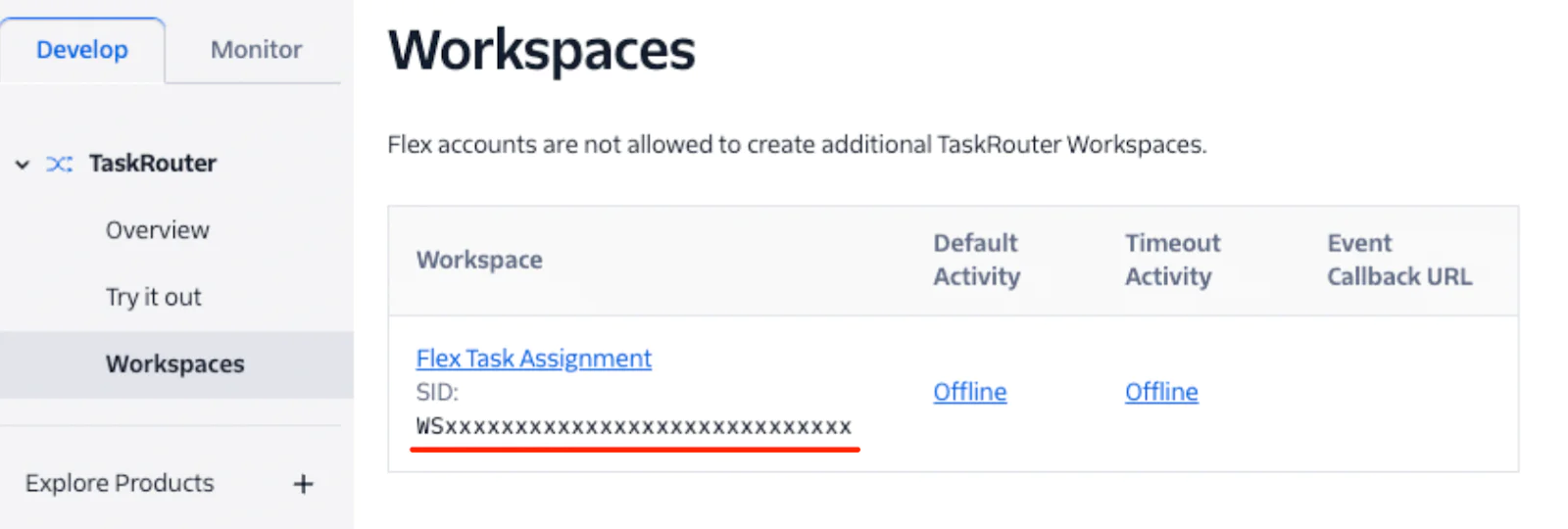 Finding a Workspace SID