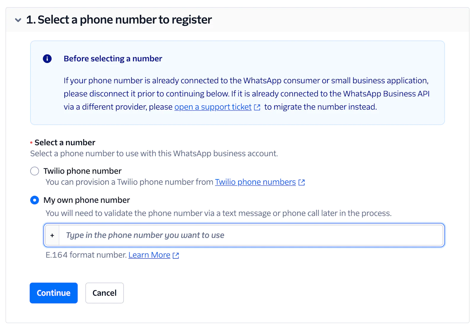 Screenshot of a form configuring a text message for a church service announcement with preview and support channels. Screenshot of a form configuring a text message for a church service announcement with preview and support channels.