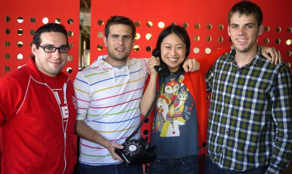 Renee Chu and Engineers at Twilio in 2012