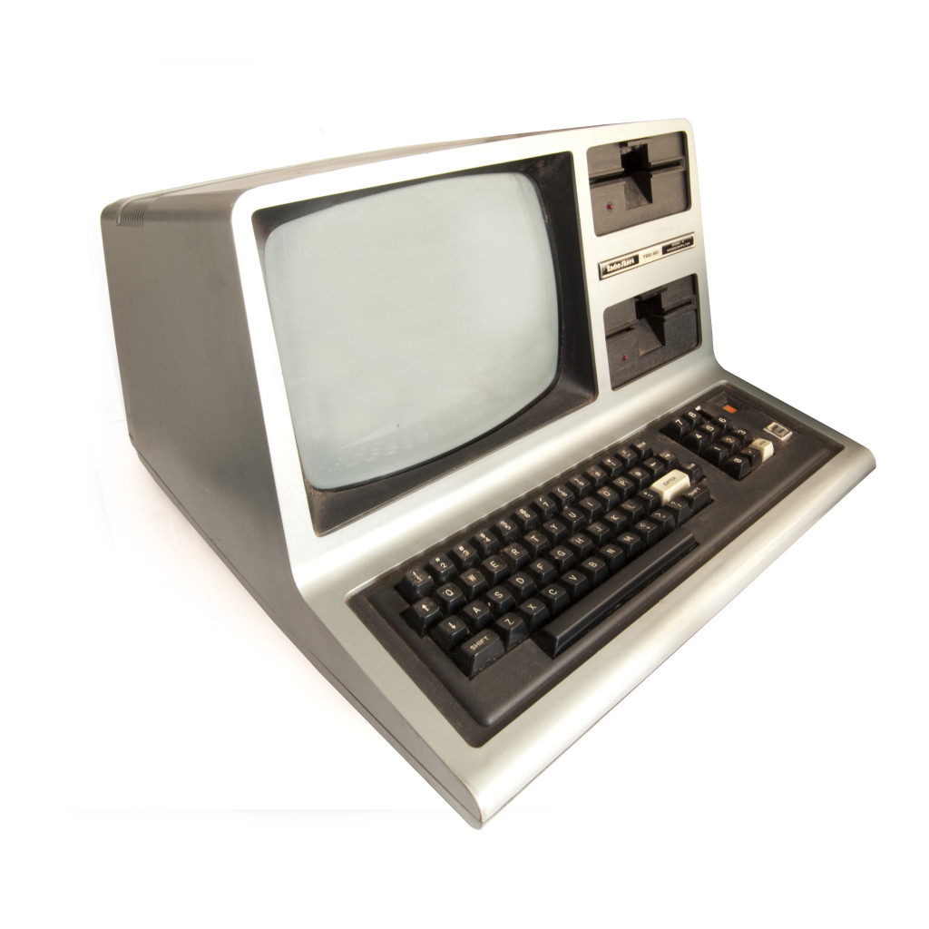 A TRS-80, Ben used when learning to code.