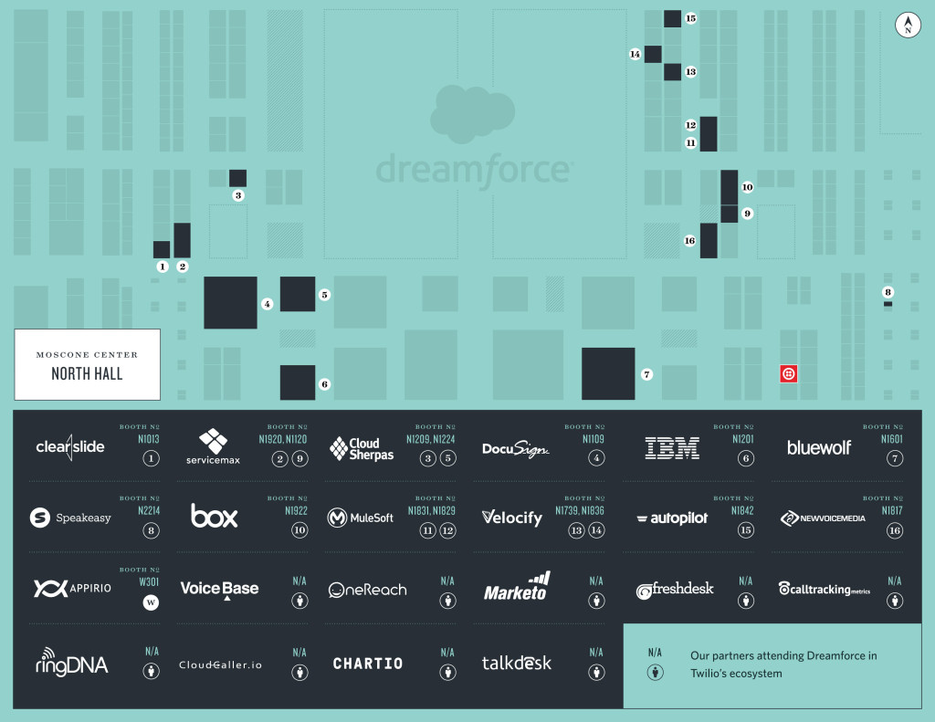 DreamforcePartner Map