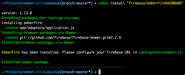 install emberfire