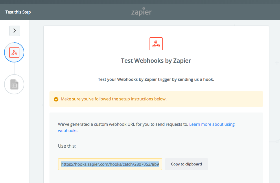 test webhook to zapier from twilio studio