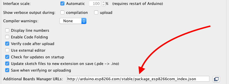 Add Board to Arduino