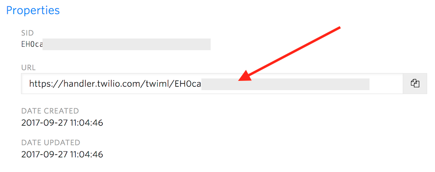 TwiML Bin function path