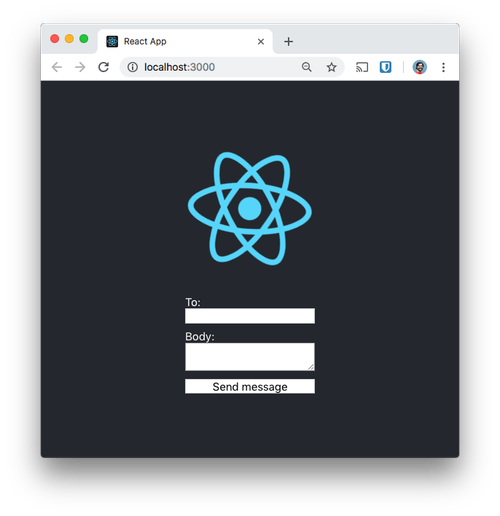 react app