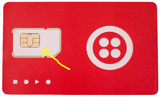 Punch out a Twilio SIM