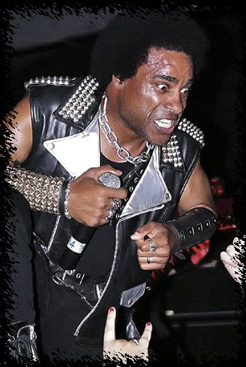 Katon W De Pena, lead singer of thrash metal band, Hirax