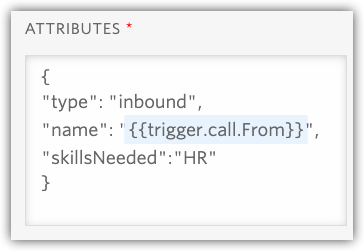 Attributes for HR skills and workflow