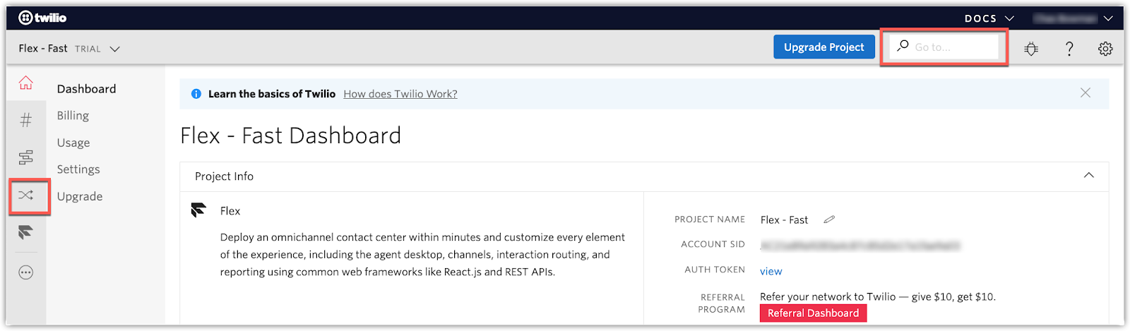 TaskQueues in Flex on Dashboard