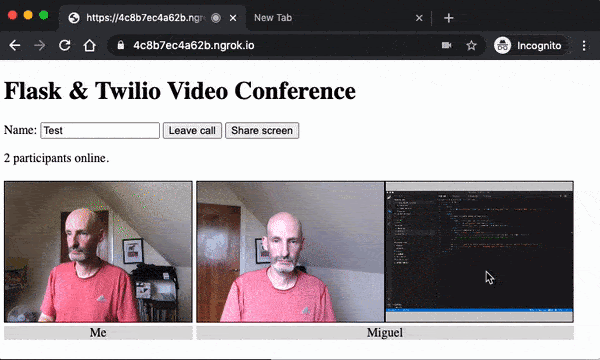 Screen Sharing on Twilio Video