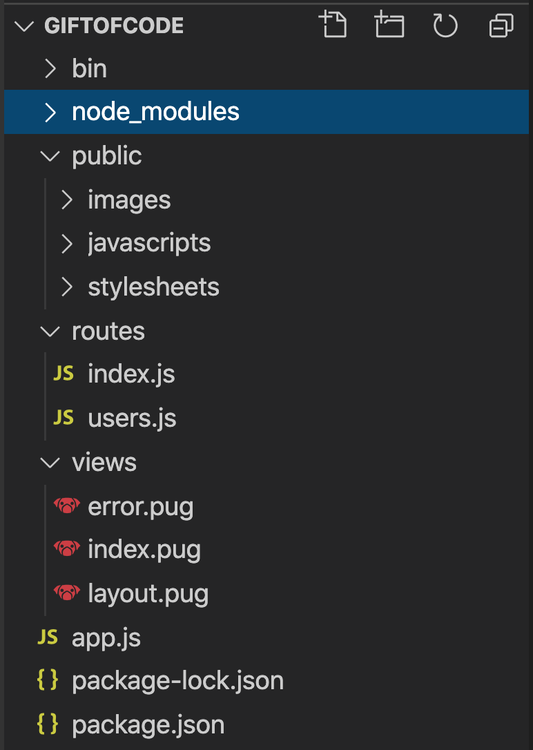 Boilerplate layout.