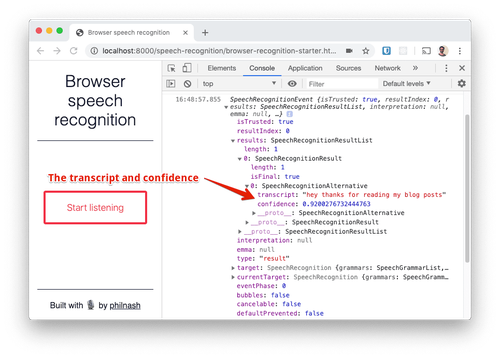 Chrome developer tools