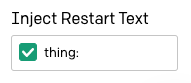 ELI5 bot inject restart text