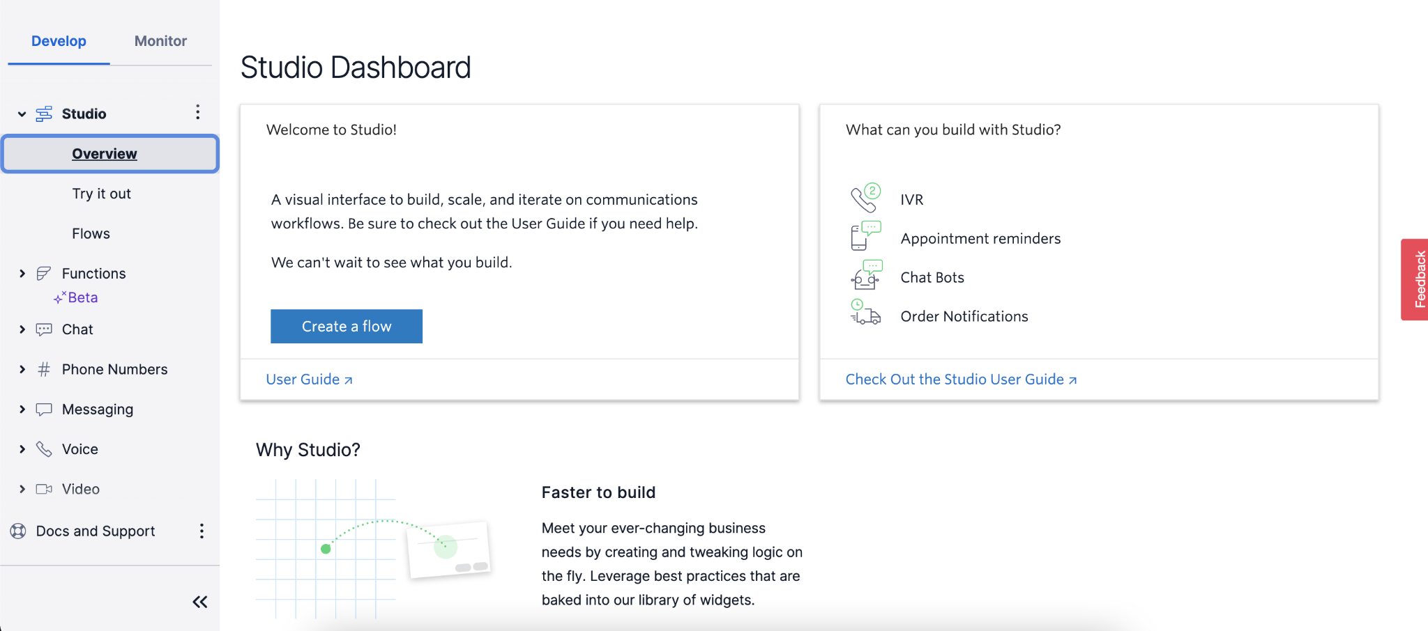 Create a Studio Flow with Twilio