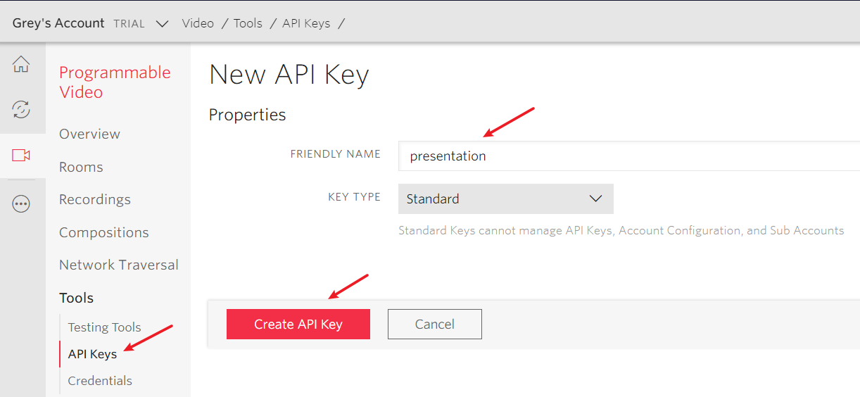 Twilio API Key