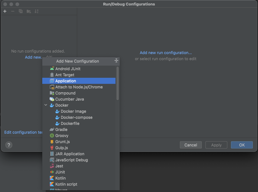 window to create an application to set environment variables for 