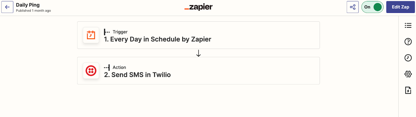 Zapier - Simple Zap