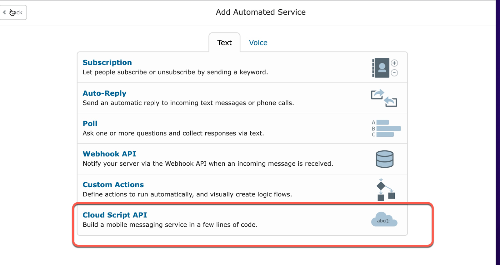 Telerivet Cloud Script API