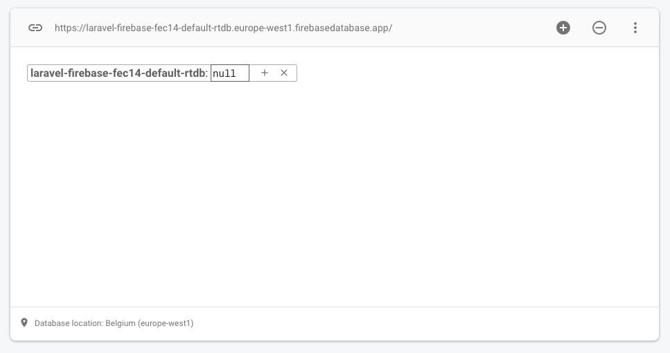 Delete a record from a Firebase database