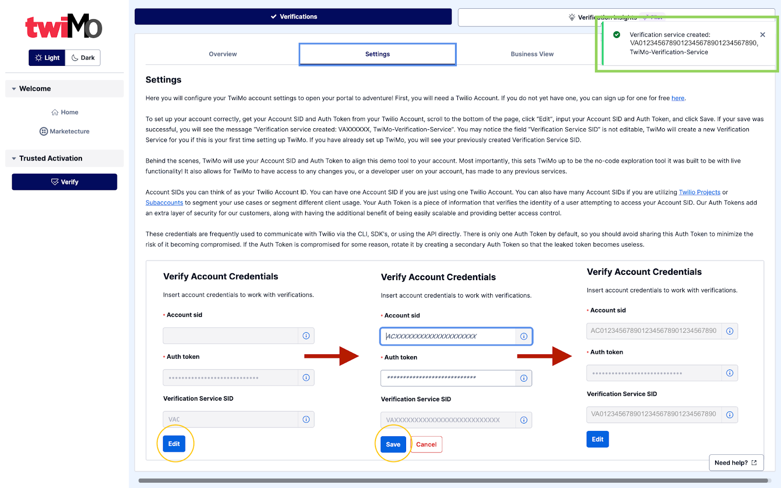 Set Up your TwiMo Instance