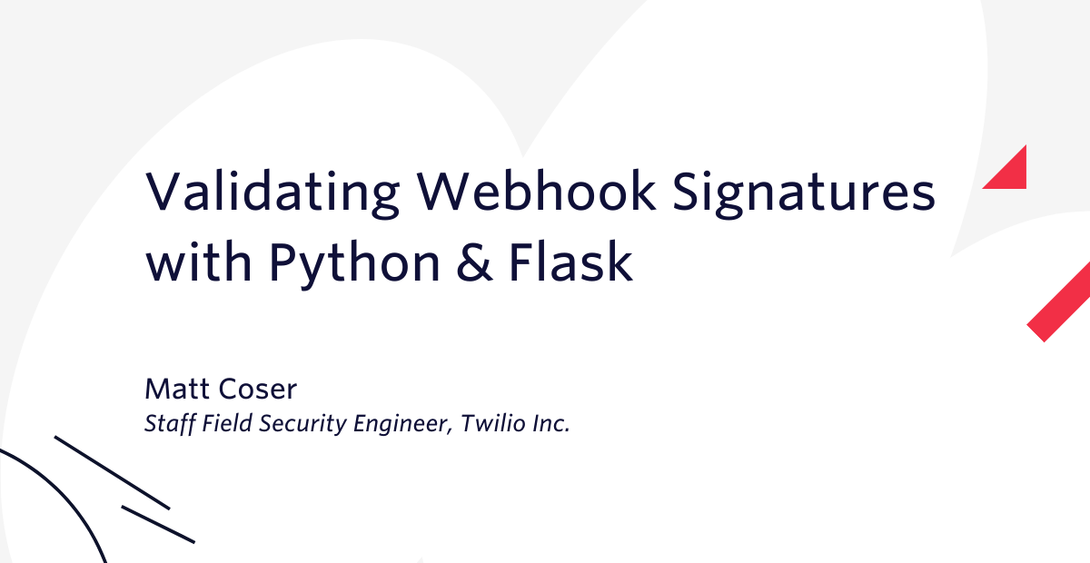 Validating Webhook Signatures Hero