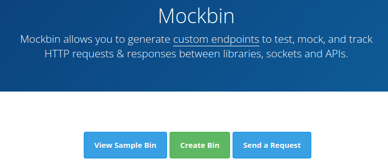 Create a new mockbin