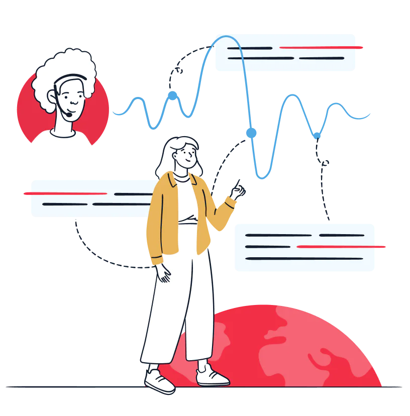 A patient reviews their data with a trusted healthcare professional. A patient reviews their data with a trusted healthcare professional.