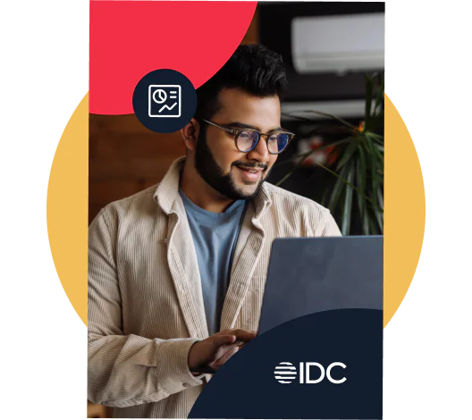 Professional Man Working on a Laptop IDC report